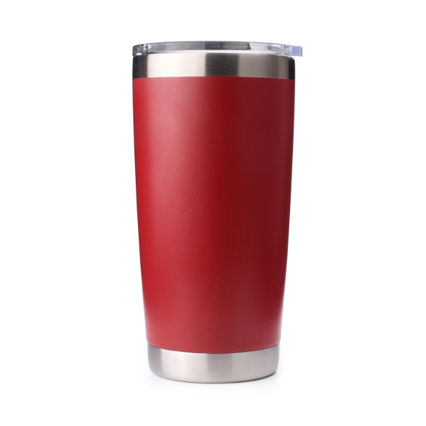 Vaso termico con tapa 20 oz - Rojo A9