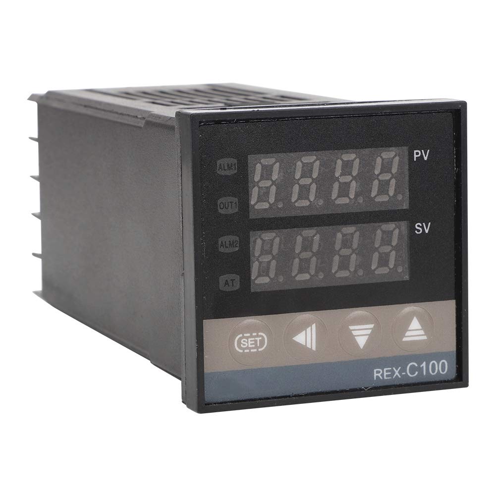Termostato controlador de temperatura REX-C100 / REX-C100FK02-M*AN/ RELE /0-400C 110-220VCA