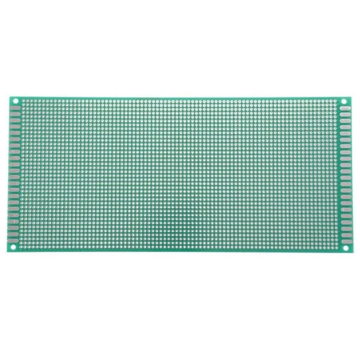 Tablilla circuito impreso 1 cara 10*22 cm