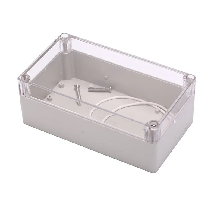 Gabinete para proyectos transparente 158x90x60mm