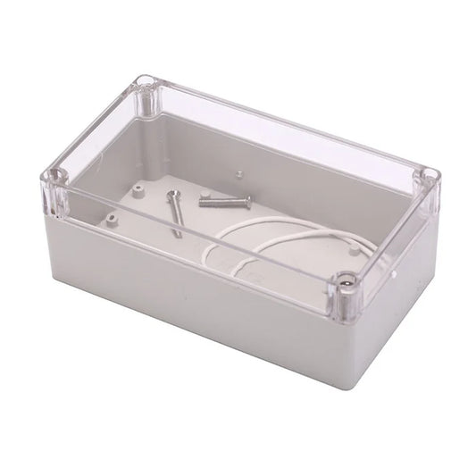 Gabinete para proyectos transparente 158x90x60mm