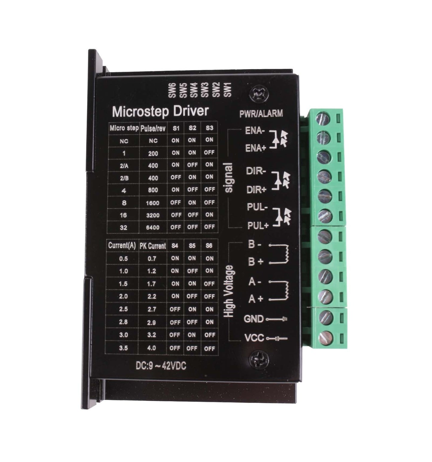 Controlador de velocidad de motores TB6600