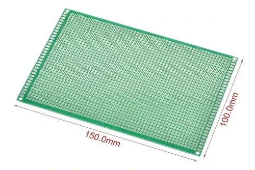 Tablilla circuito impreso 1 cara 10*15 cm