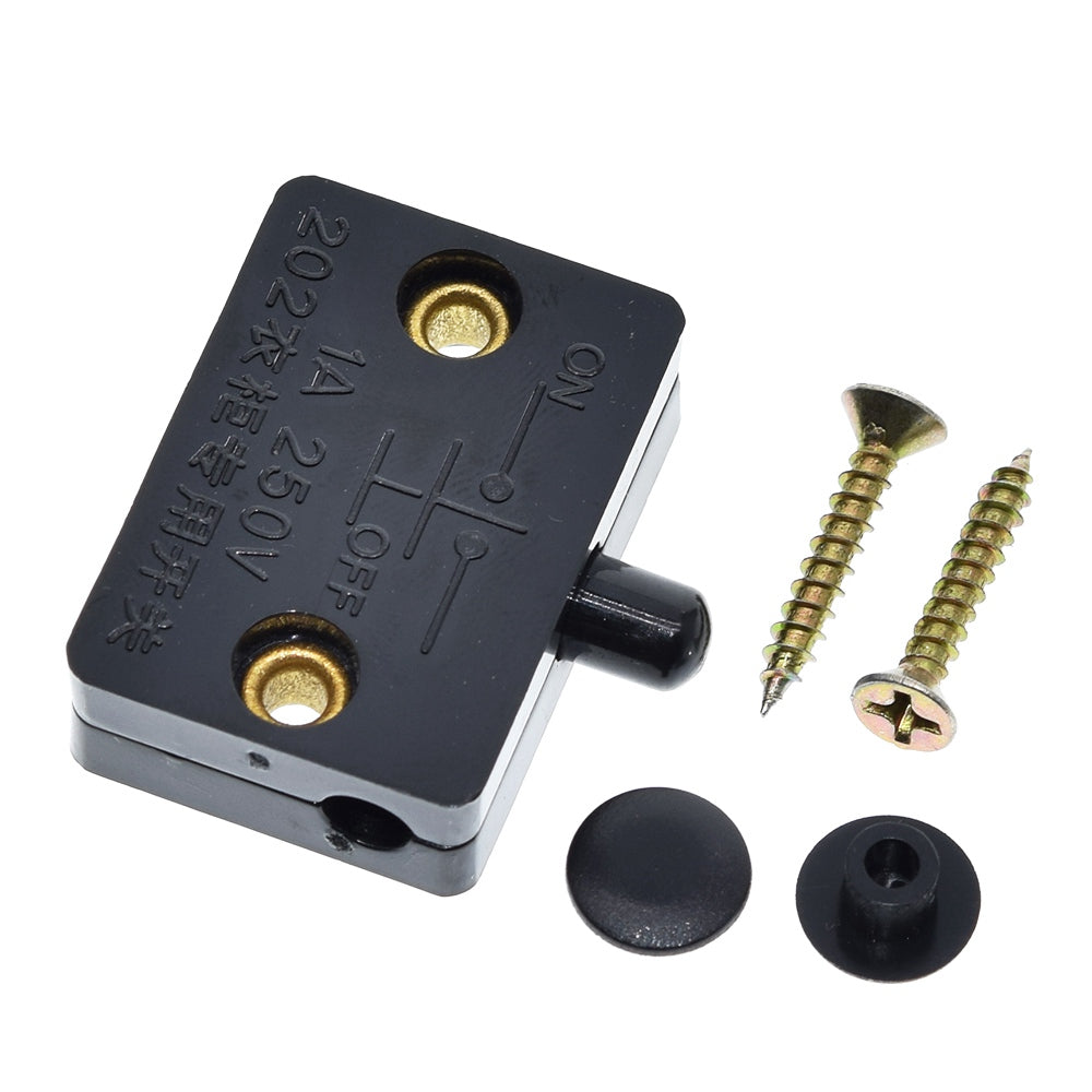 Interruptor para gabinete Negro