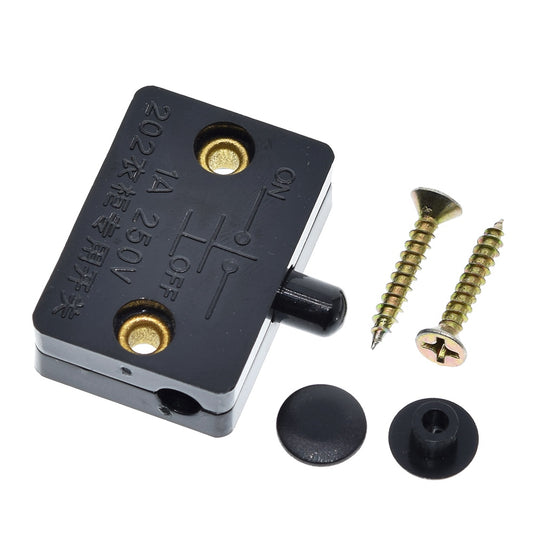 Interruptor para gabinete Negro