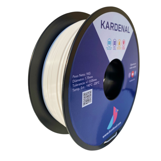 Filamento PLA 3D 1.75mm - BLANCO