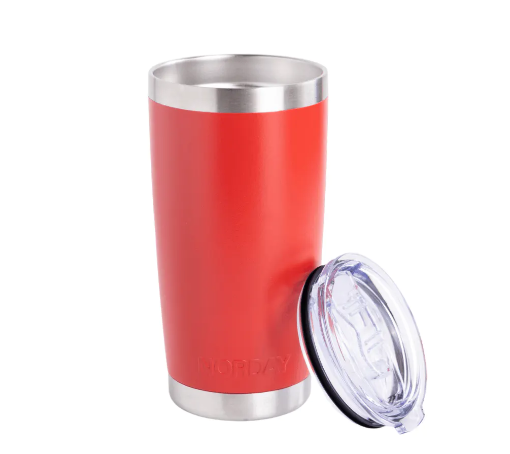 Vaso termico con tapa 20 oz - Rojo A9