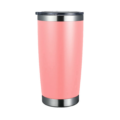 Vaso termico con tapa 20 oz - Rosa A20