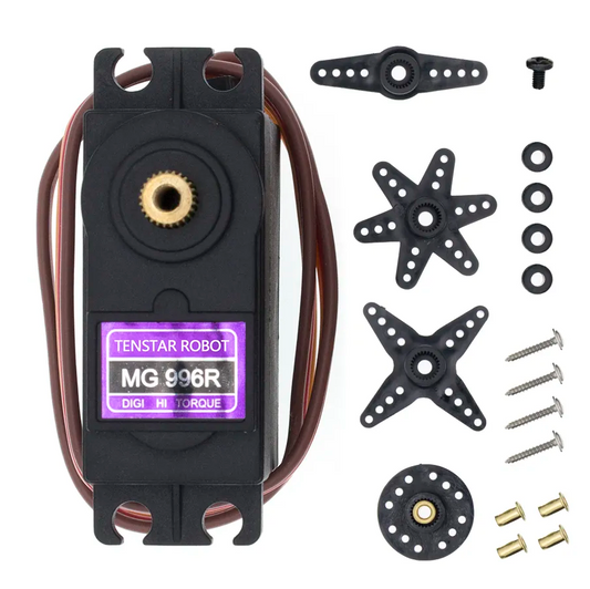 Motor electrico con accesorios MG996R