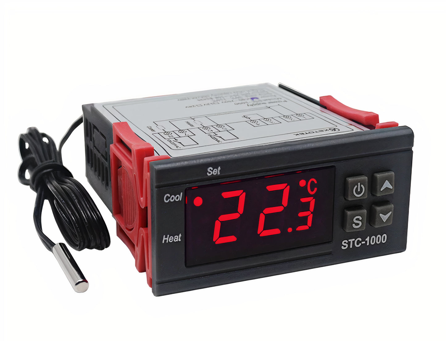 Termostato para refirgerador 12VCD STC-1000