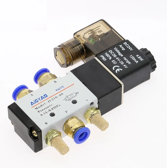 Valvula Solenoide AirTAC 5/2 - 24VCD
