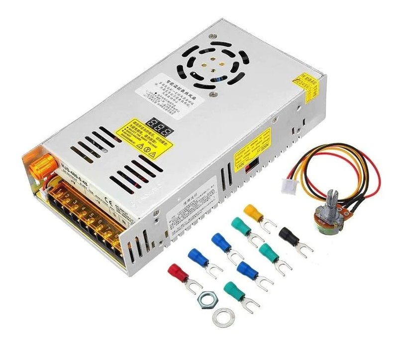 Fuente de poder interna regulable 0-48VCD 10A