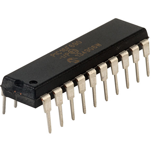 Circuito integrado microcontrolador PIC16F690