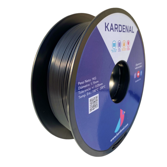 Filamento PLA 3D 1.75mm - NEGRO