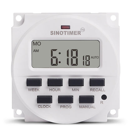 Interruptor timmer con reloj