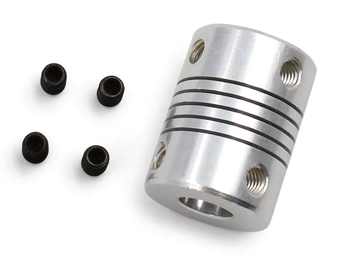 Cople flexible de aluminio 5*8*25mm