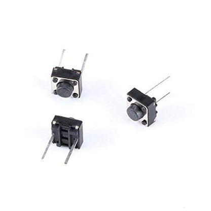Micro interruptor push 2 pines 6X6X5MM