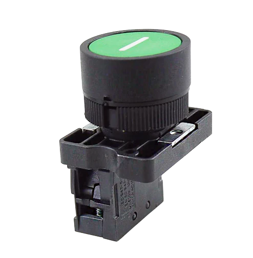 Interruptor industrial ZB2-BE102C NC Verde