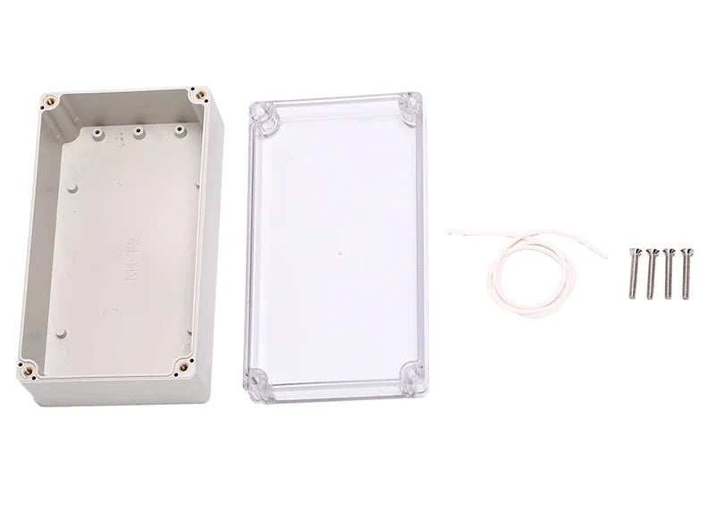 Gabinete para proyectos transparente 158x90x60mm