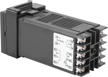 Termostato controlador de temperatura REX-C100 / REX-C100FK02-M*AN/ RELE /0-400C 110-220VCA