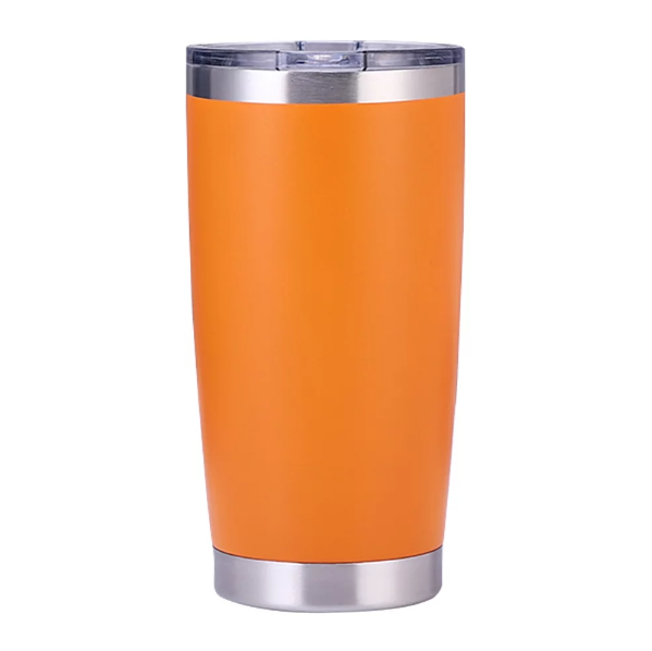 Vaso termico con tapa 20 oz - Naranja A29