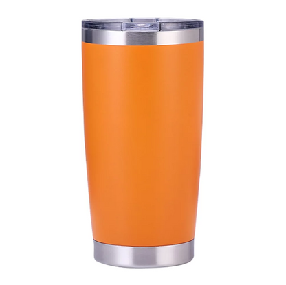 Vaso termico con tapa 20 oz - Naranja A29
