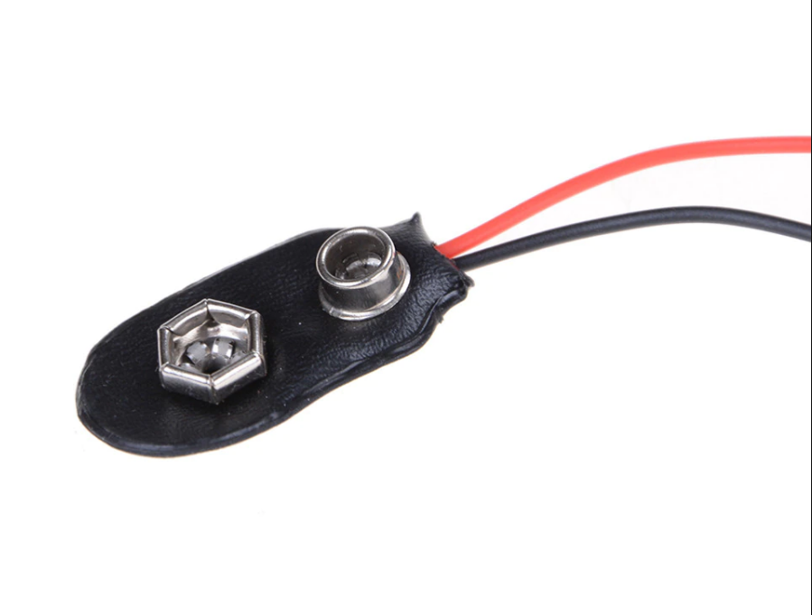 Cable conector para bateria 9V