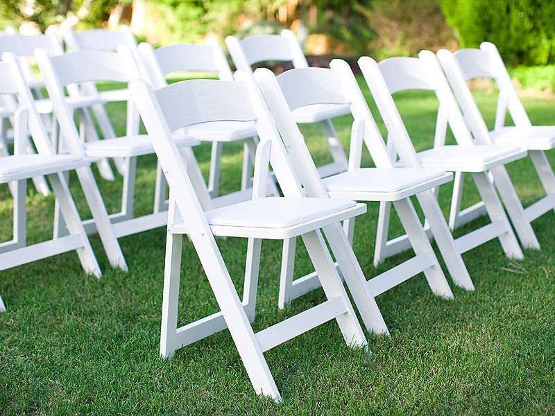 Silla plastica plegable de jardin