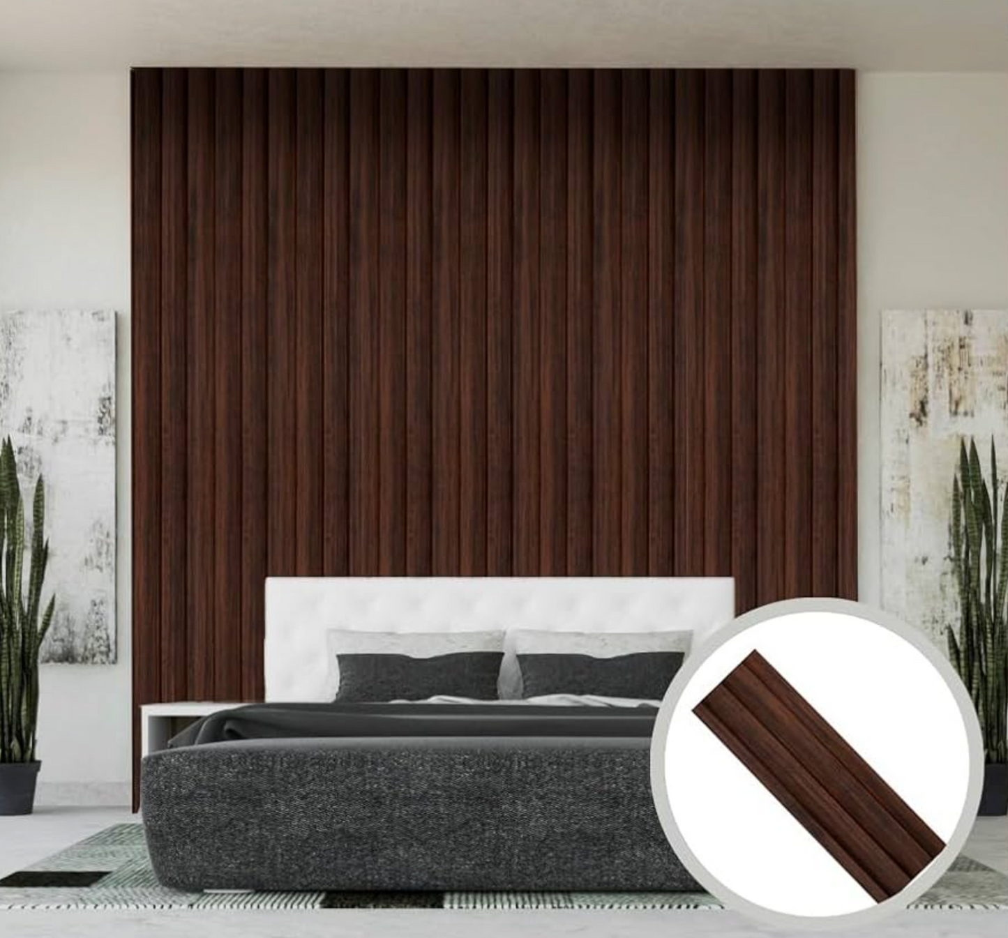 Panel decorativo WPC 290X15cm