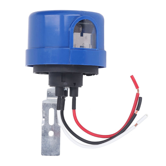 Fotocelda interruptor solar domo azul 110VCA